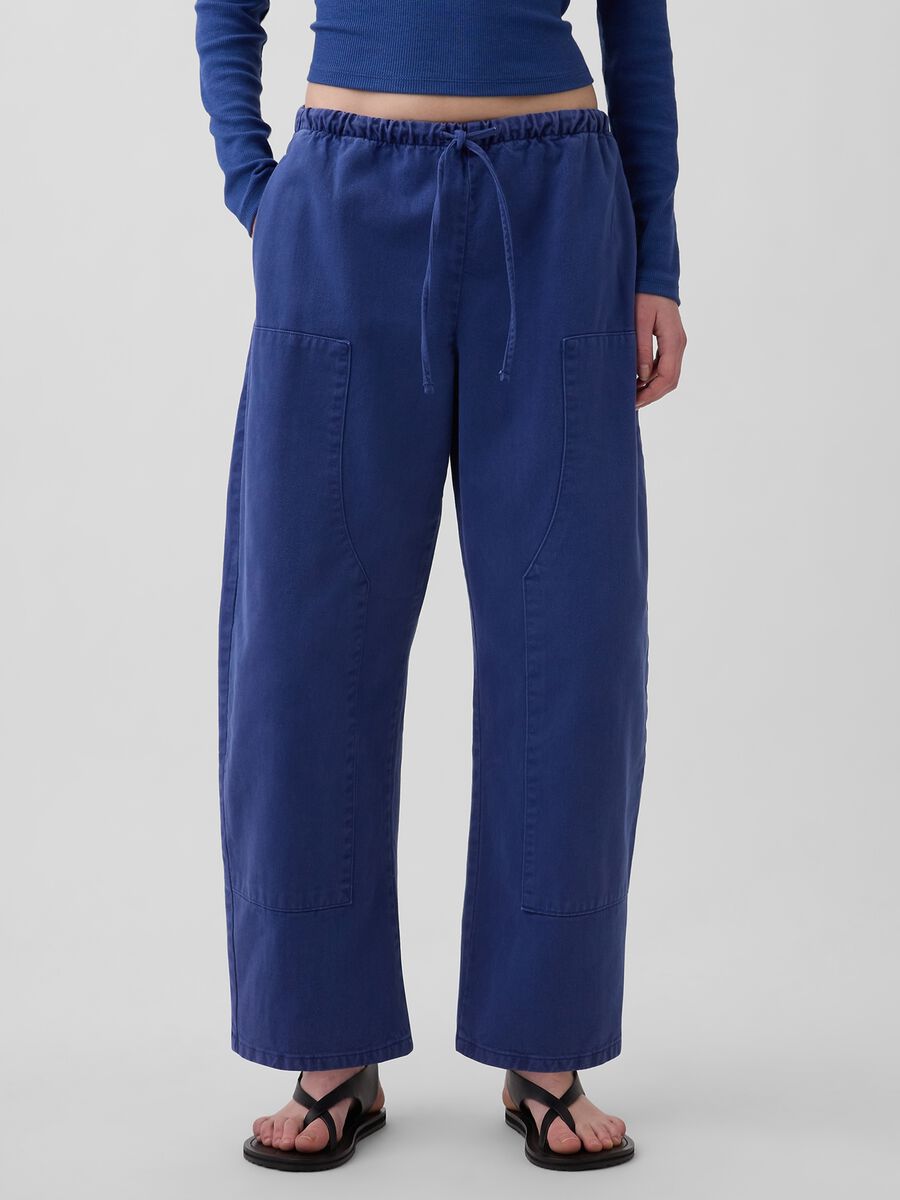 Pure Cotton Trousers Woman_1