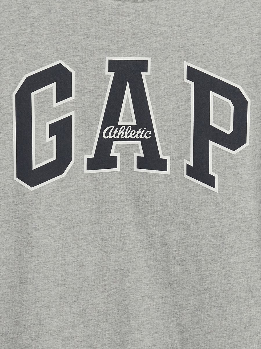 T-shirt with round neck and logo print Boy_2