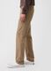 Pantalone straight fit in corduroy stretch_3