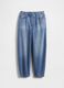 Jeans denim in puro cotone_3