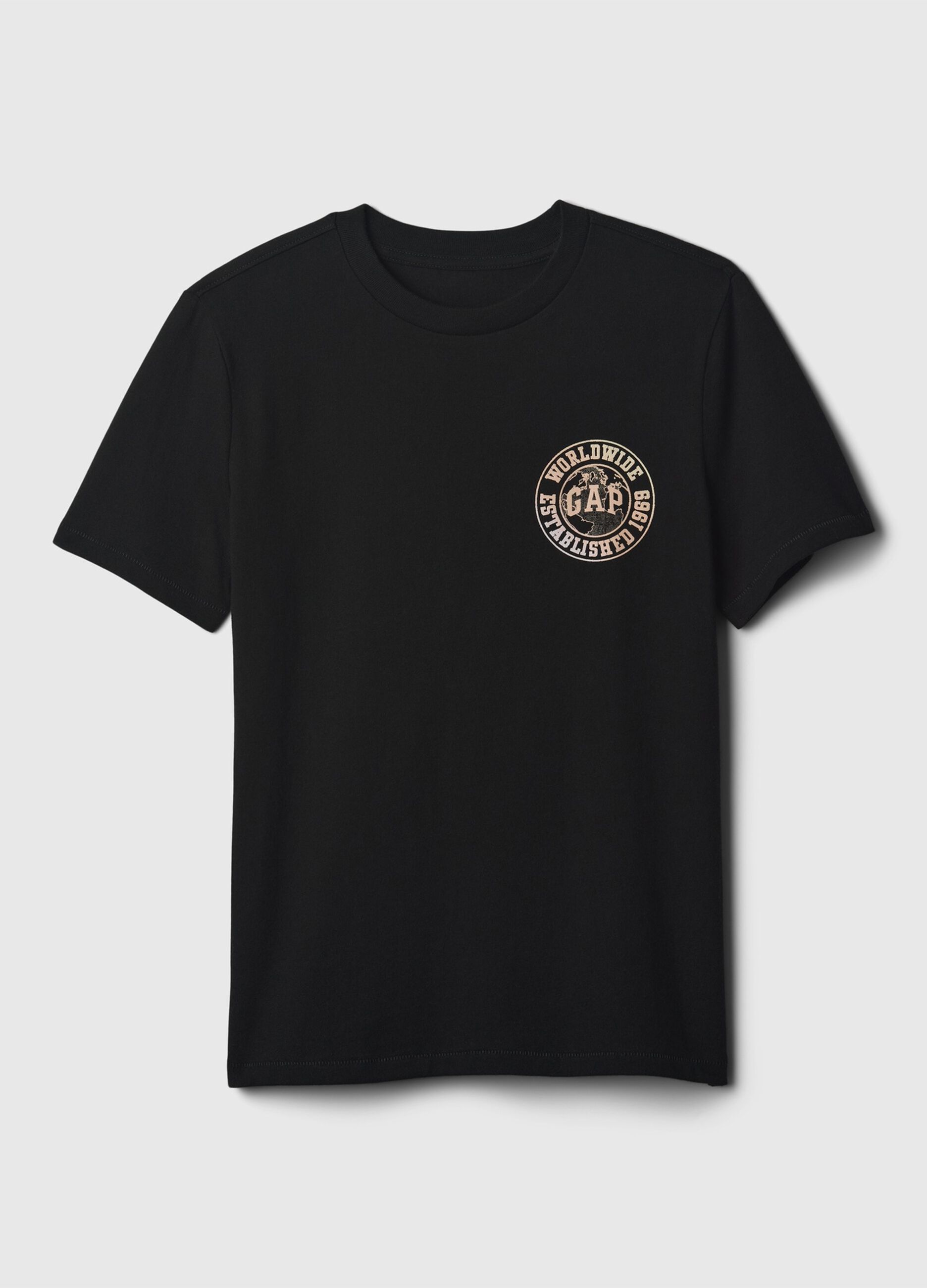 Cotton T-shirt with logo print_1