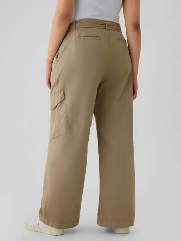 Pantalone cargo in twill stretch con cintura_6