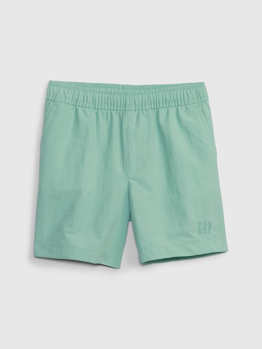 Bermuda shorts in technical fabric Newborn Boy_0