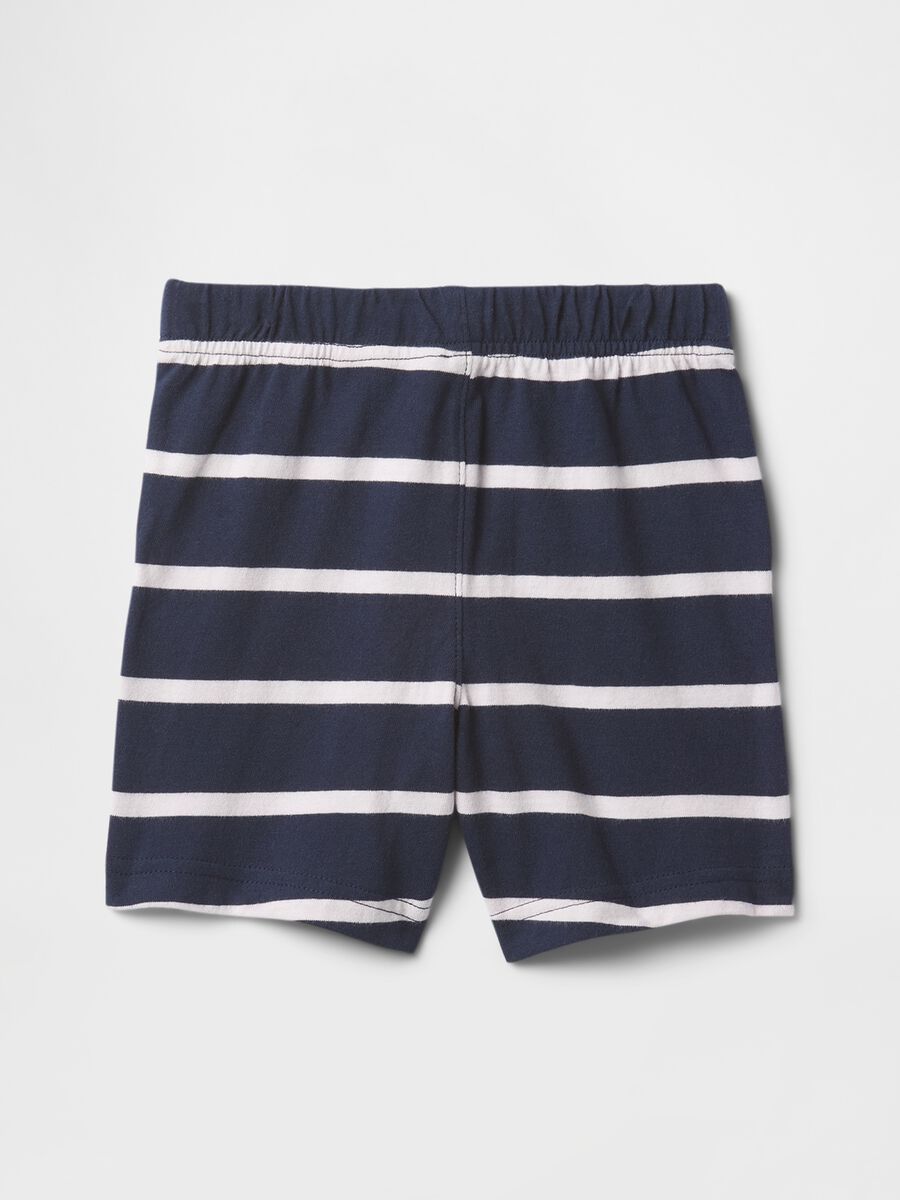 Pantaloncini a righe blu e bianche da bambino Baby Boy_1