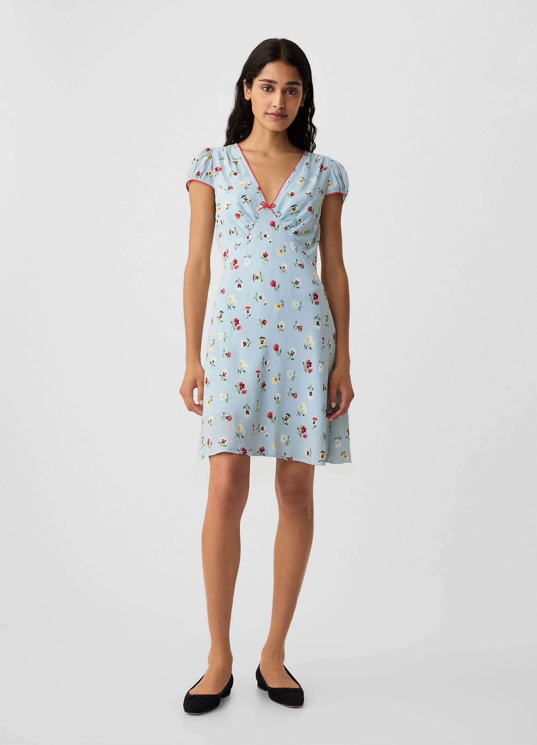 GAP x DÔEN Vestito midi floreale