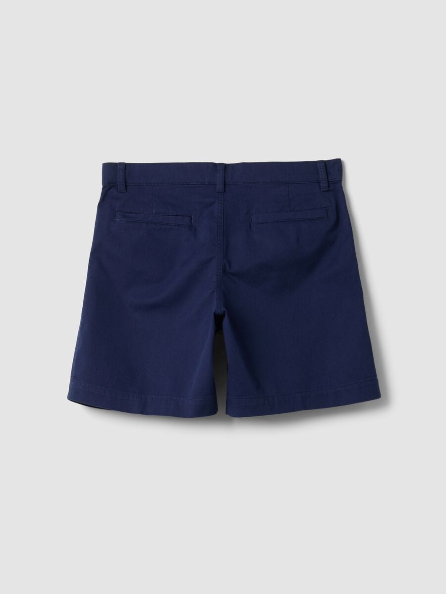 Stretch cotton shorts Man_1