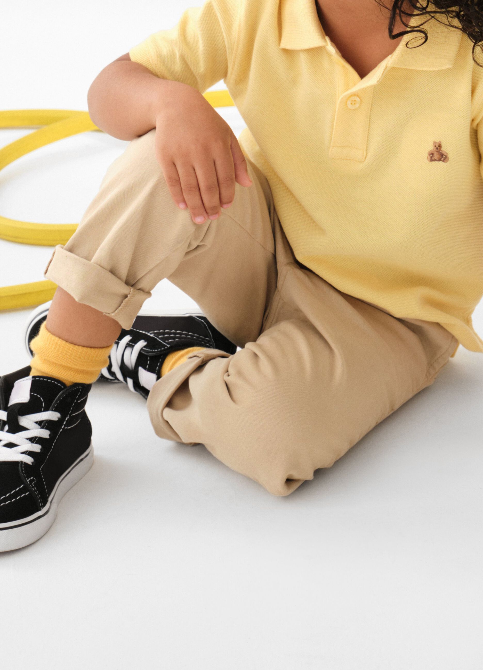 Pantaloni pull on con coulisse_1