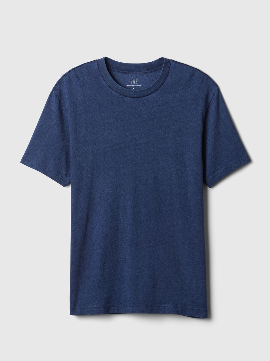 Cotton T-shirt with round neck Man_3