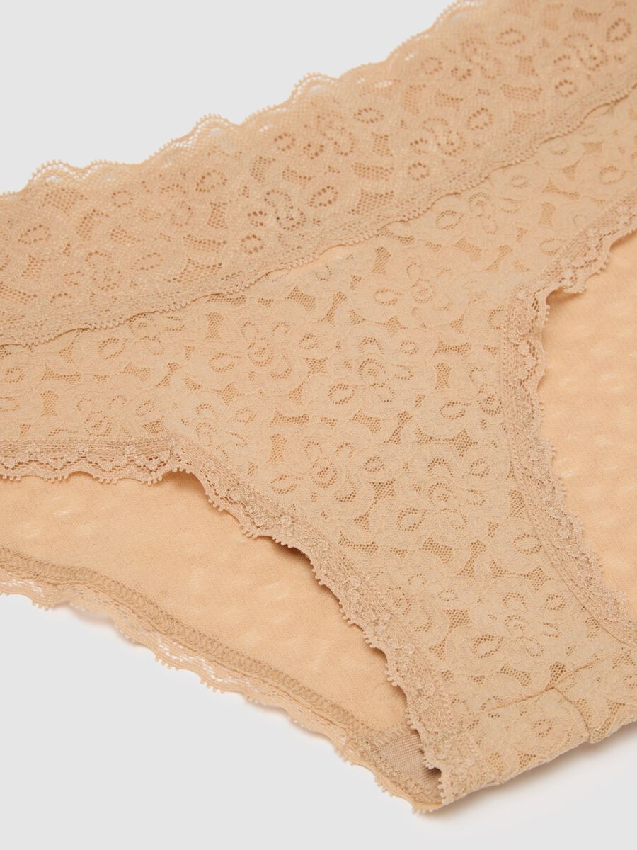 Tripack culotte in pizzo Donna_2