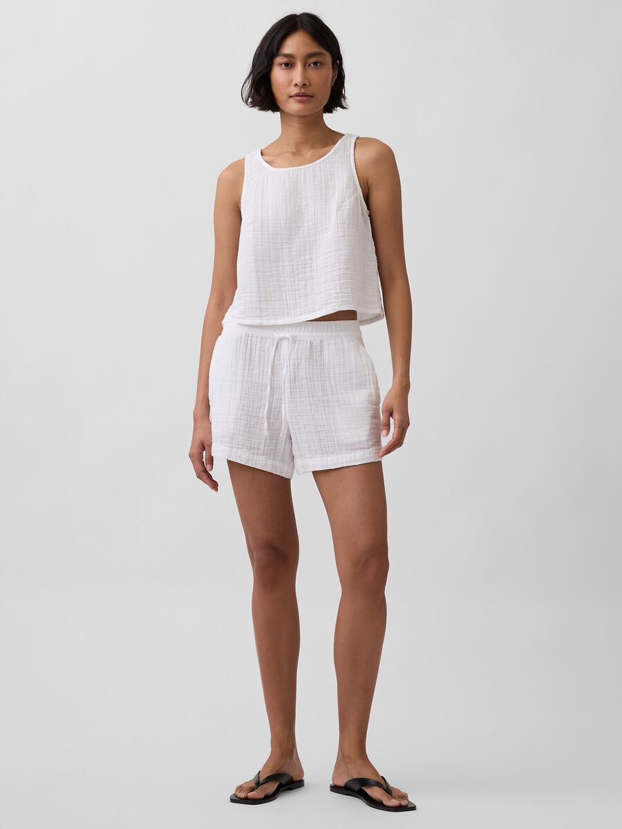 Shorts in puro cotone Donna_0