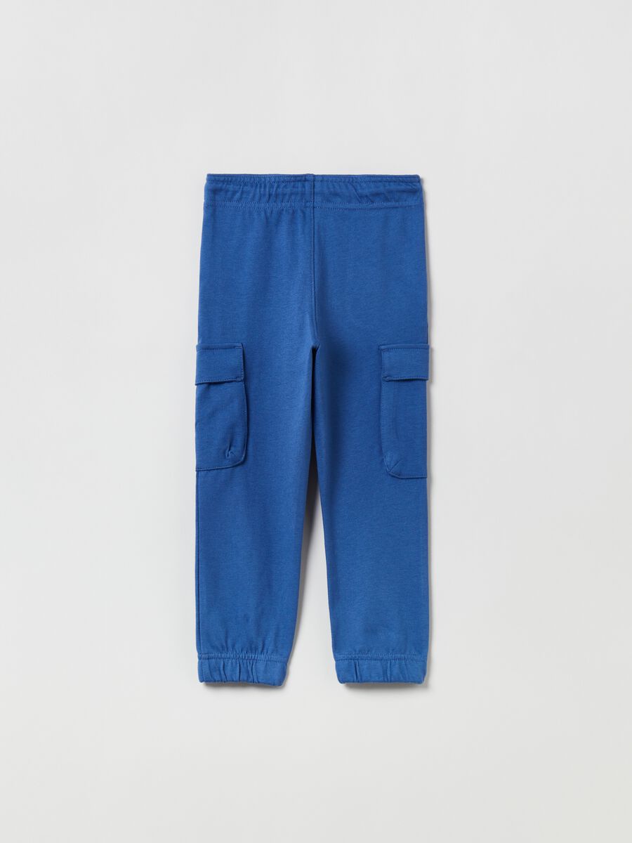 Cargo joggers with drawstring Toddler Boy_1