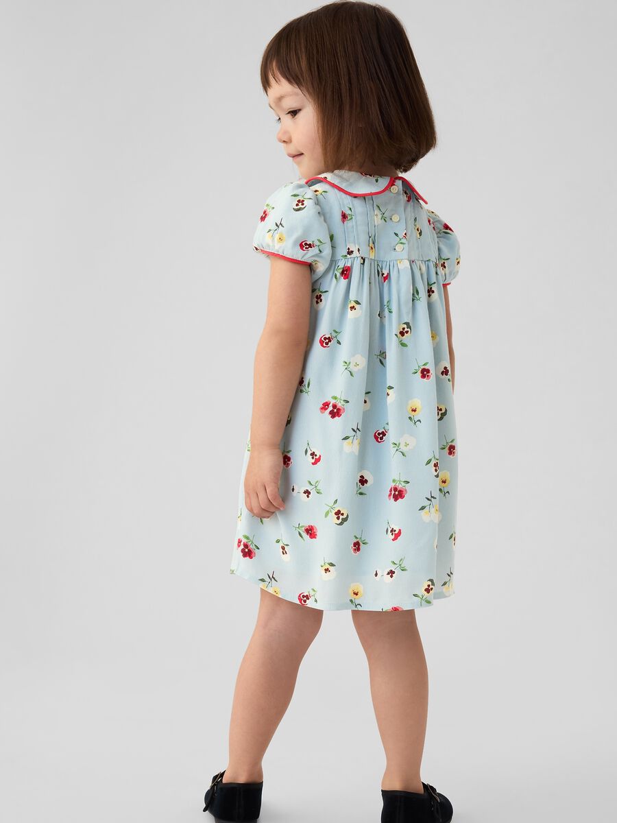 GAP x DÔEN Abito con fantasia floreale Bimba_2