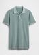 Polo a maniche corte in cotone con logo GAP_3