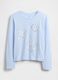 Blue long-sleeve cotton t-shirt with decorative hearts_2