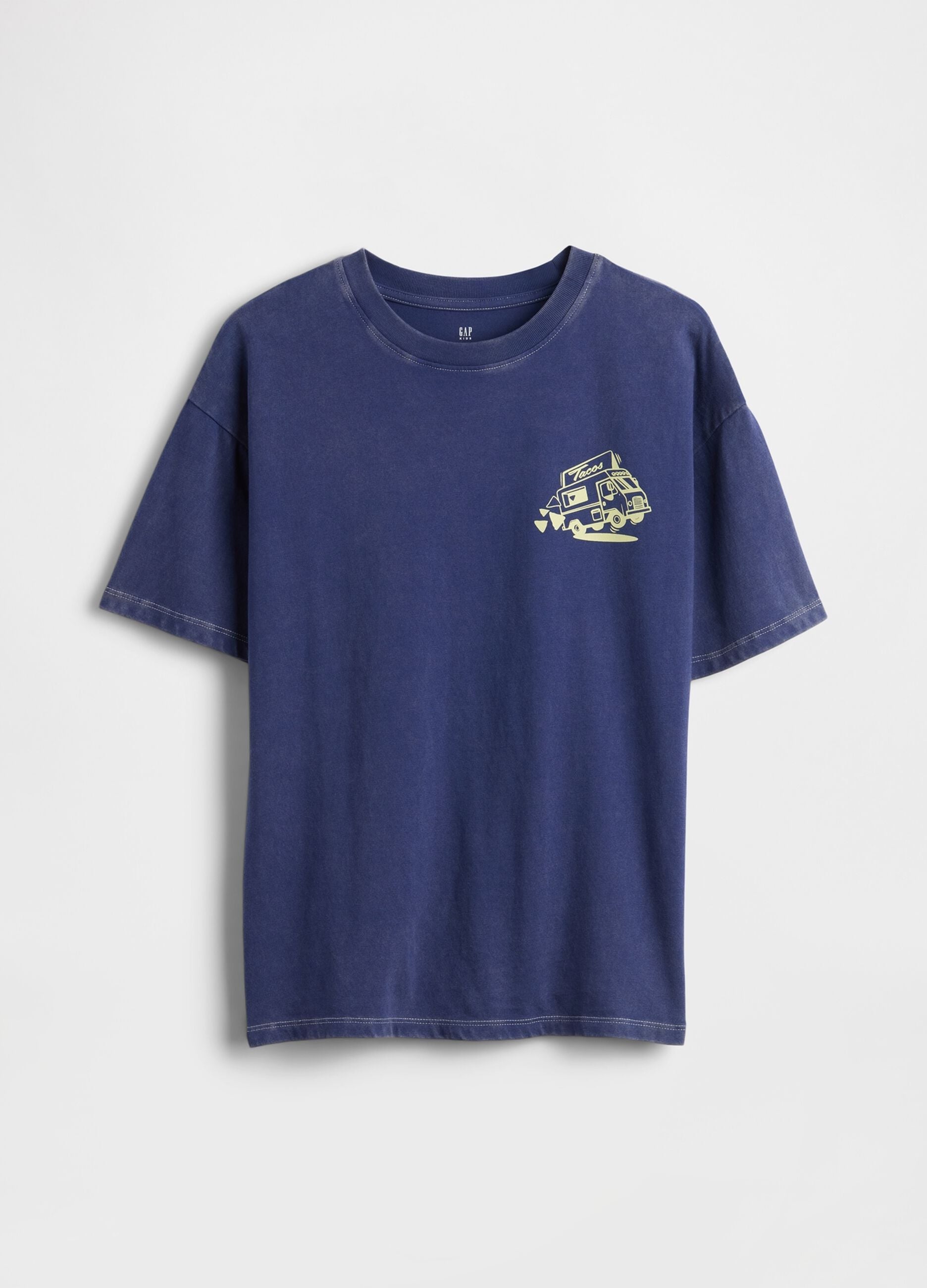 T-shirt a maniche corte in puro cotone