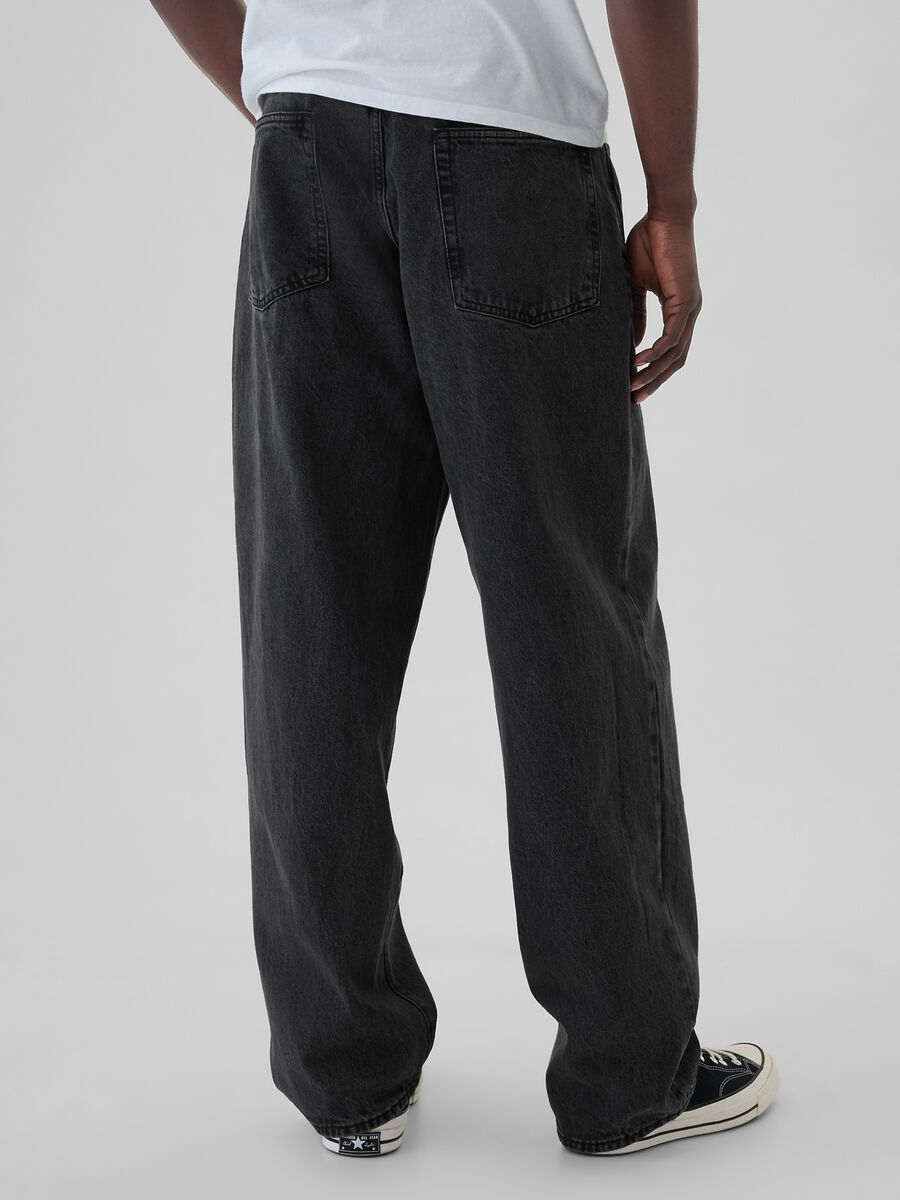 Jeans baggy fit a vita media Uomo_3