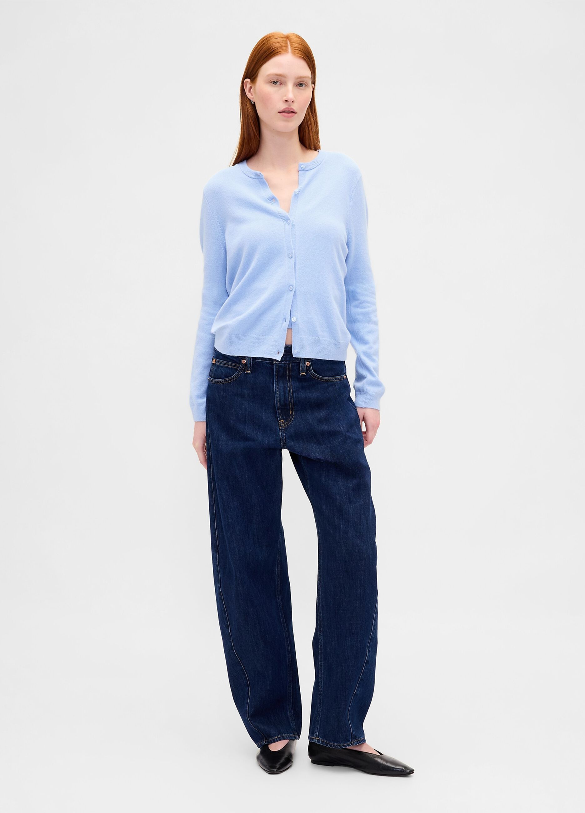 Cardigan CashSoft in misto cotone