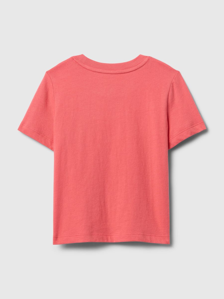 T-shirt rosa con taschino e logo GAP Baby Boy_1