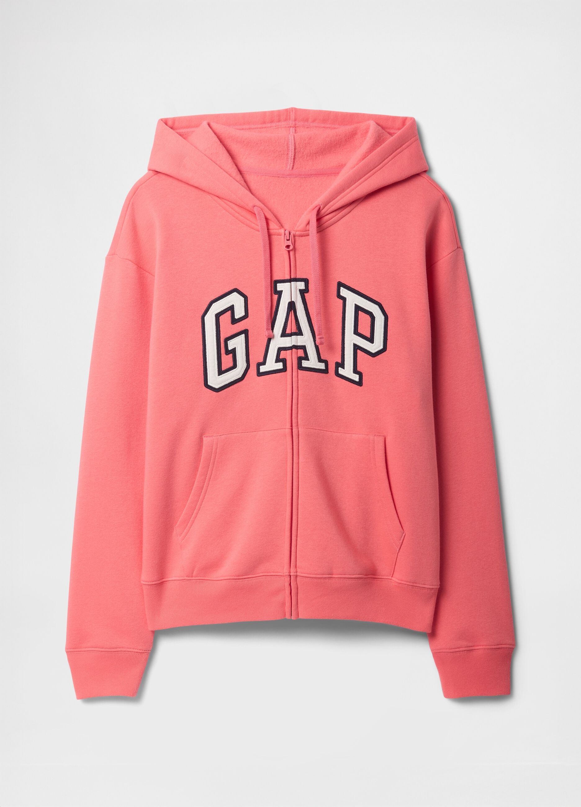 Felpa con cappuccio e full-zip