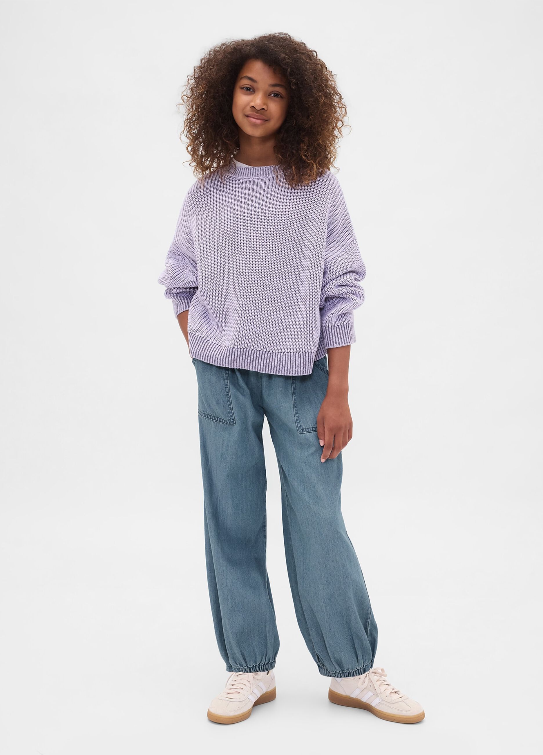 Girls' Denim Trousers
