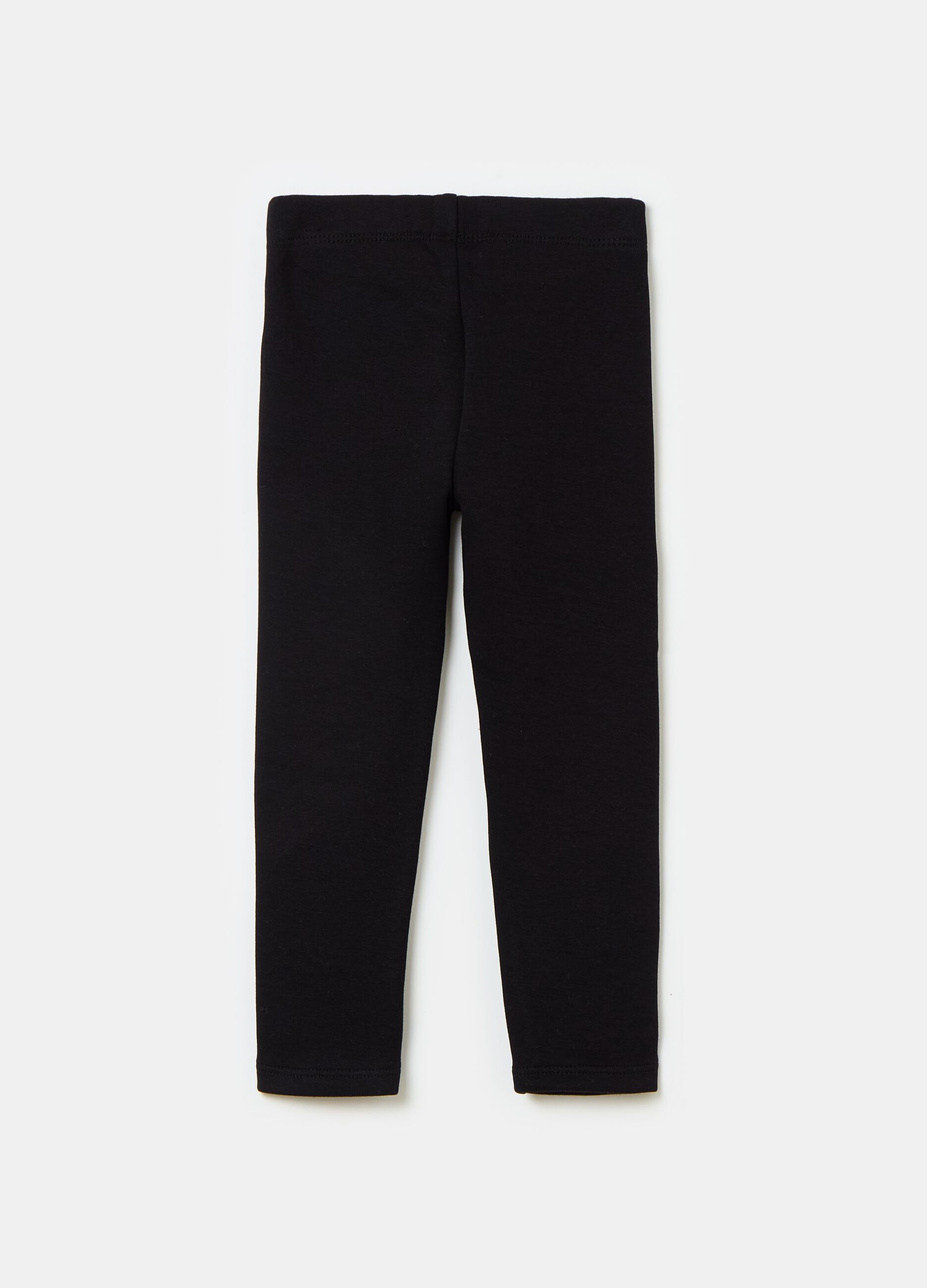 Leggings stretch tinta unita