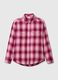 Camicia in flanella check con tasche_4