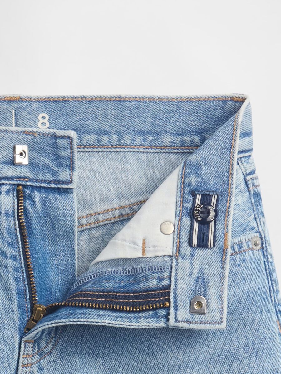 Shorts in denim Bambina_5