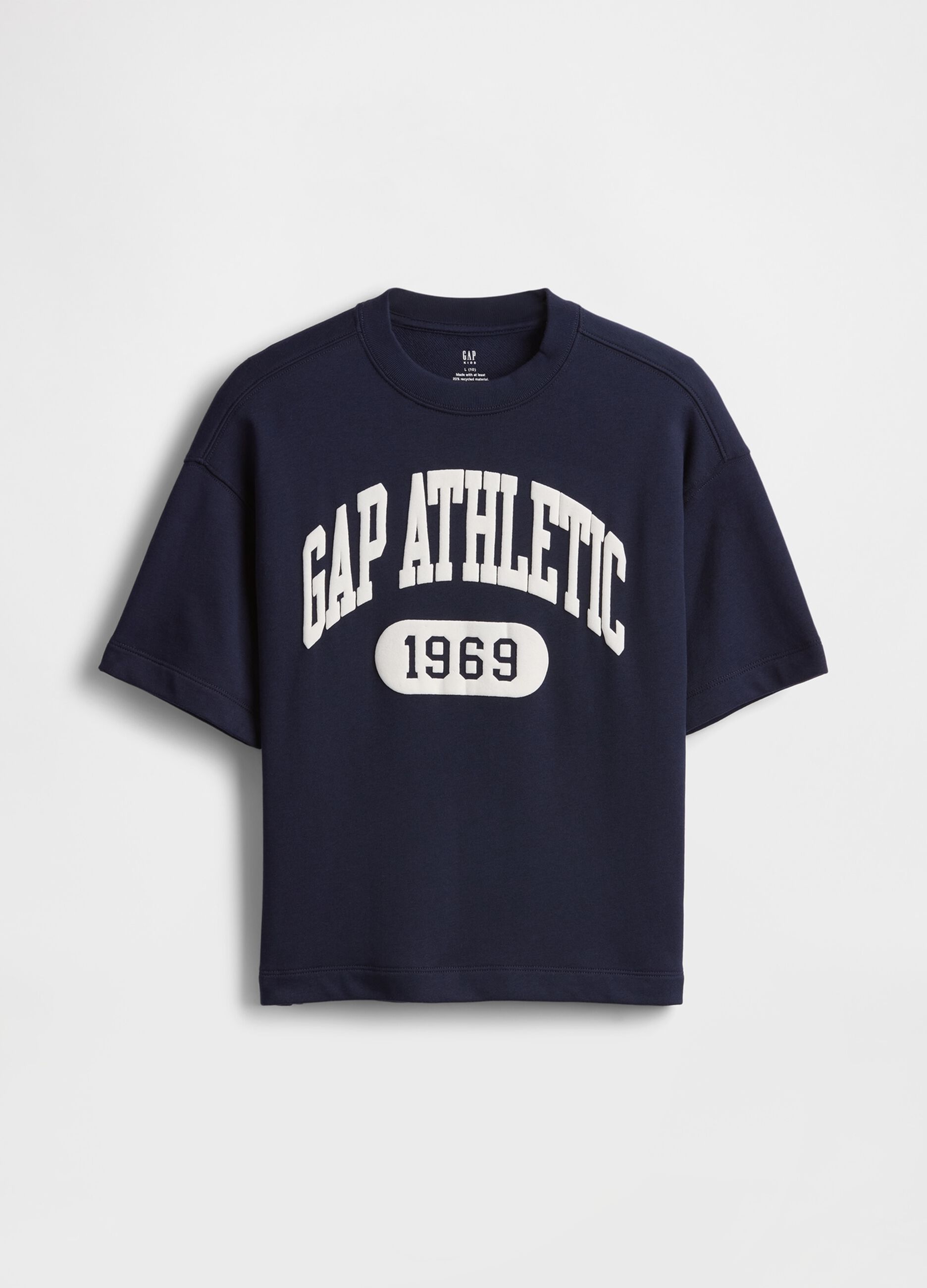 T-shirt blu scuro GAP ATHLETIC 1969