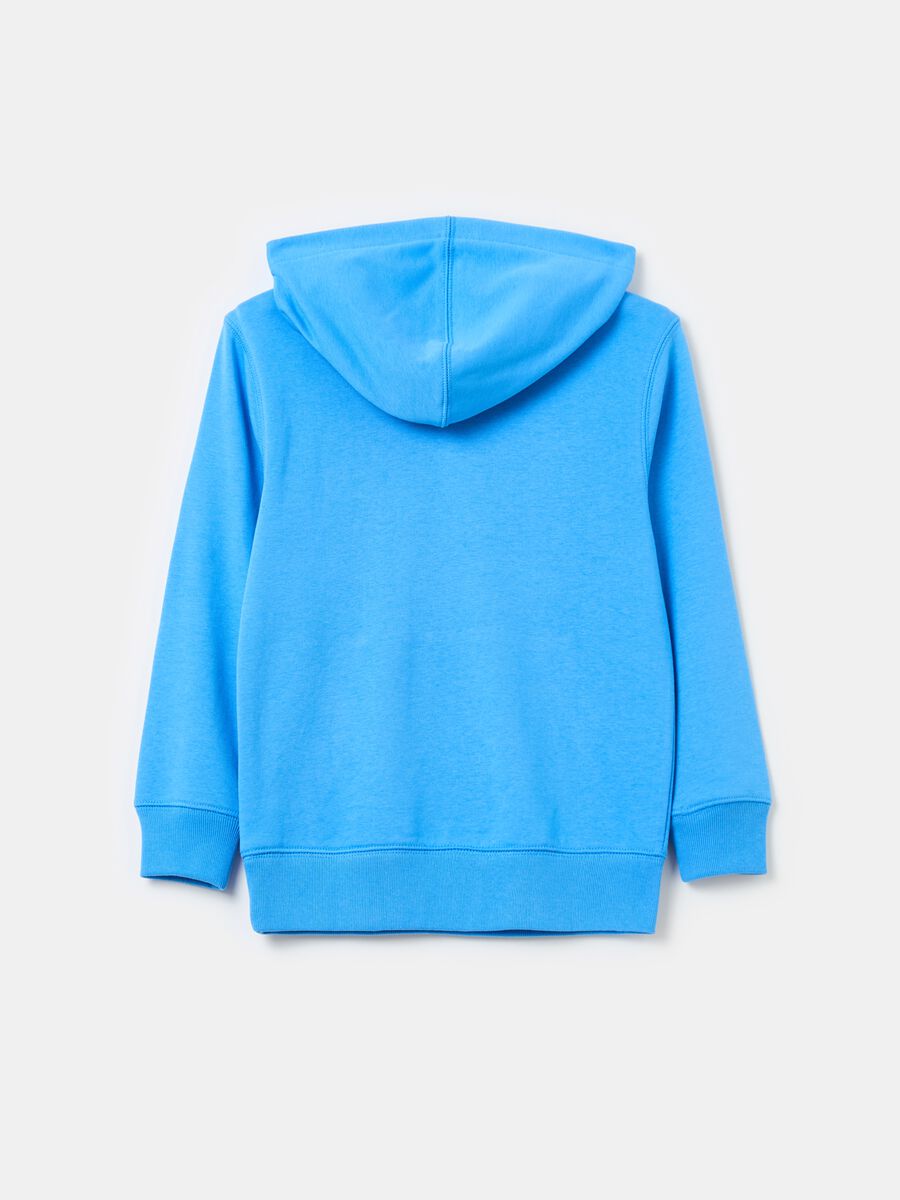 Felpa in French Terry con ricamo logo Bambino_1