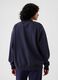 Felpa oversize mock neck con logo Athletic_2