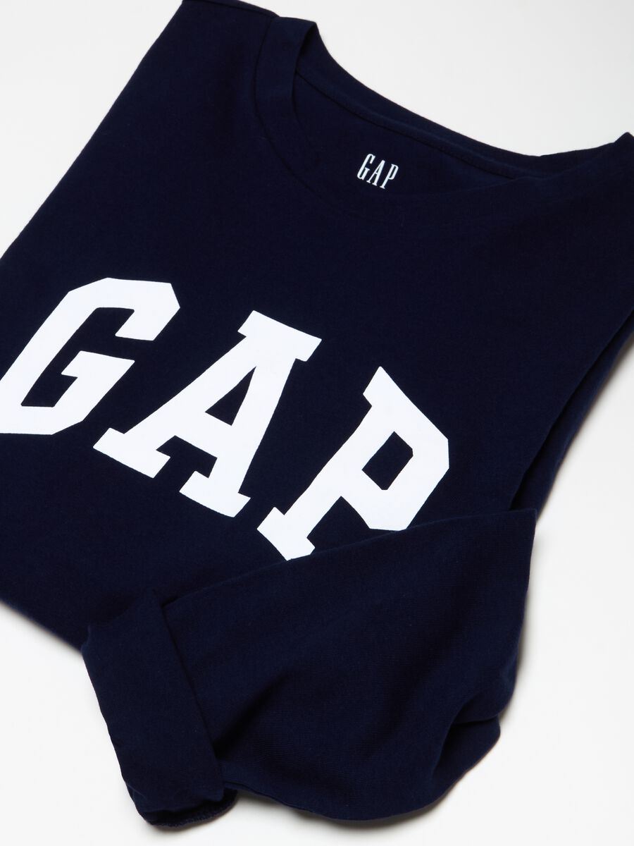 Bipack t-shirt a maniche lunghe stampa logo Donna_2
