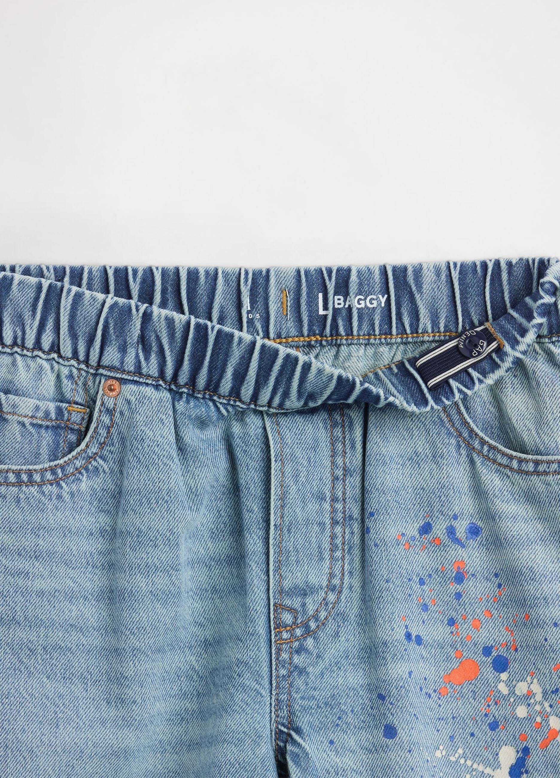 Jeans denim ampio per bambino_4