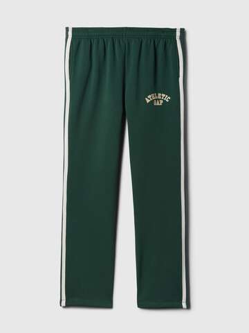 Joggers with striped bands and Athletic logo embroidery_4
