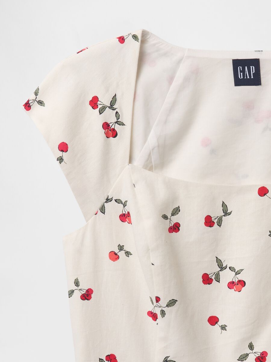 Blusa corta a fiori Gap Donna_4