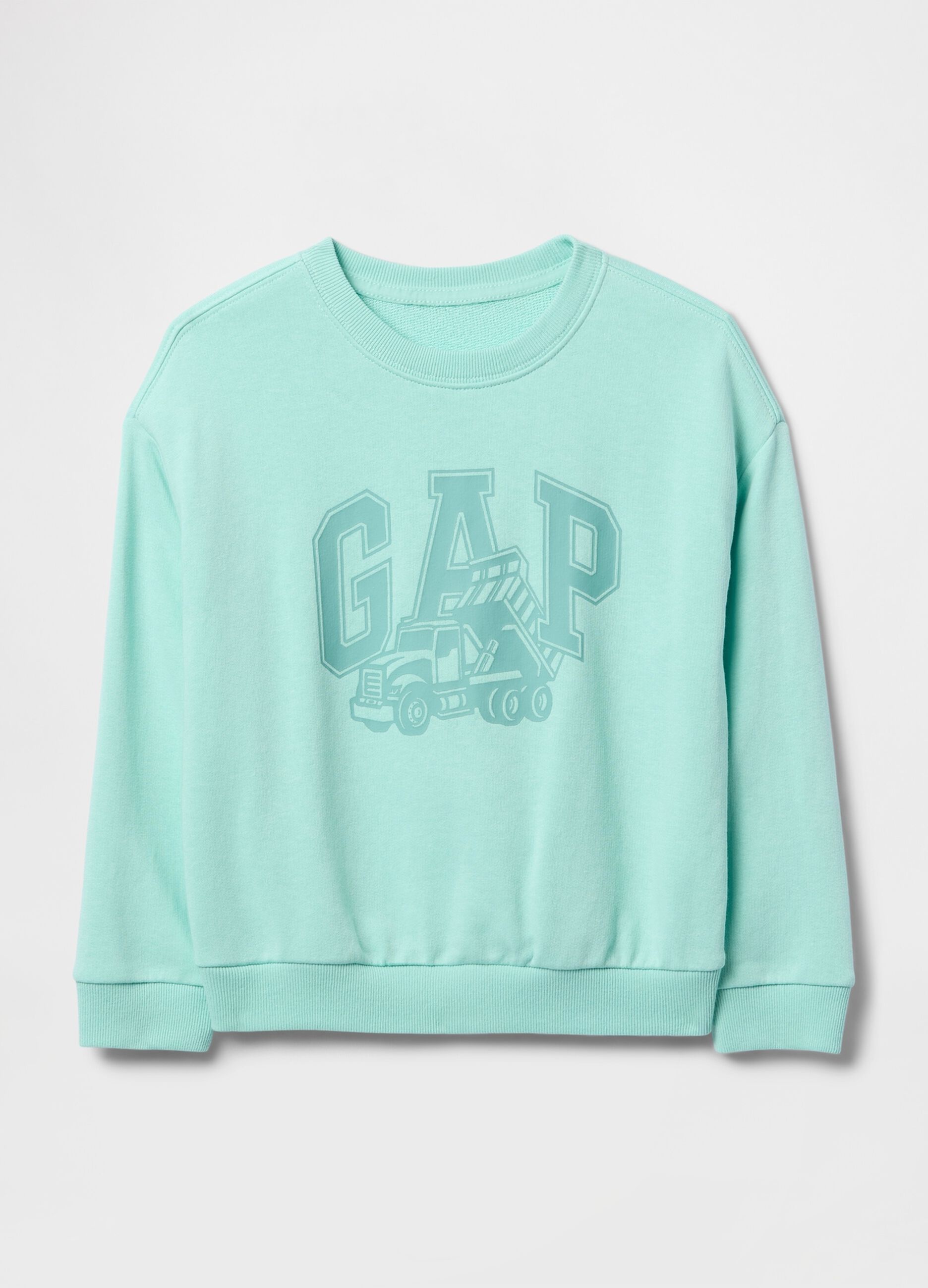 Felpa azzurra con logo GAP