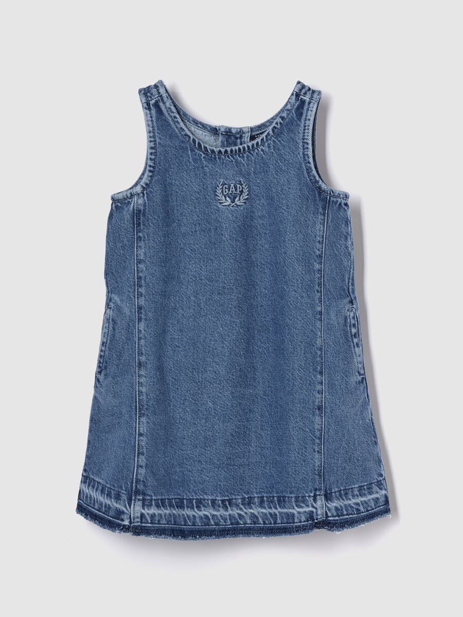 Abito in denim senza maniche Bimba_0