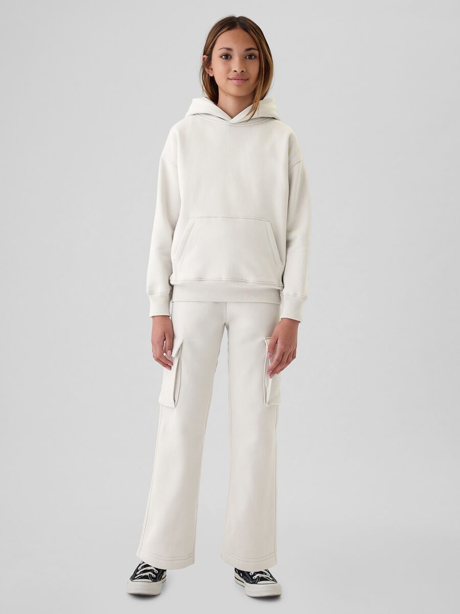 Joggers cargo in felpa Bambino_1