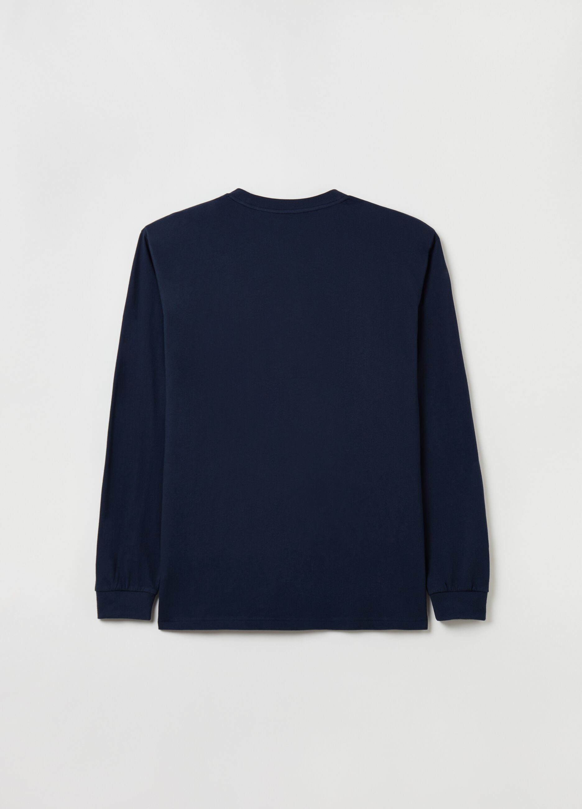 Organic cotton sweatshirt with round neck_2