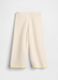 Pantaloni palazzo in puro cotone_1