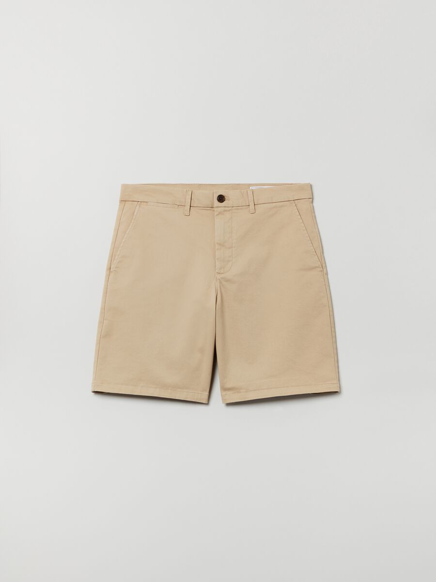 Shorts in cotone stretch Uomo_0