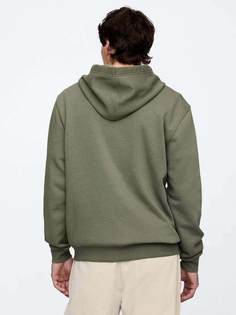 Felpa con cappuccio e full-zip Uomo_1