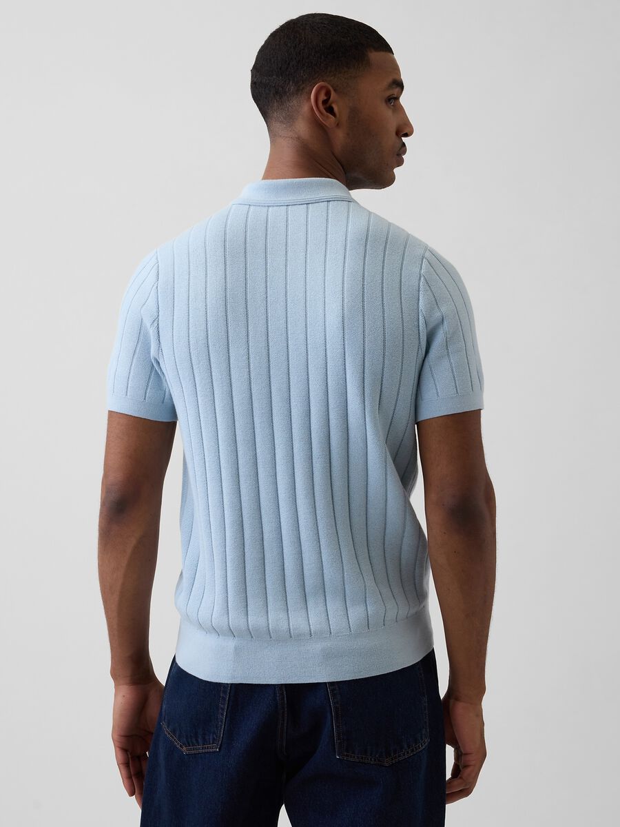 Polo in puro cotone a maniche corte Uomo_1