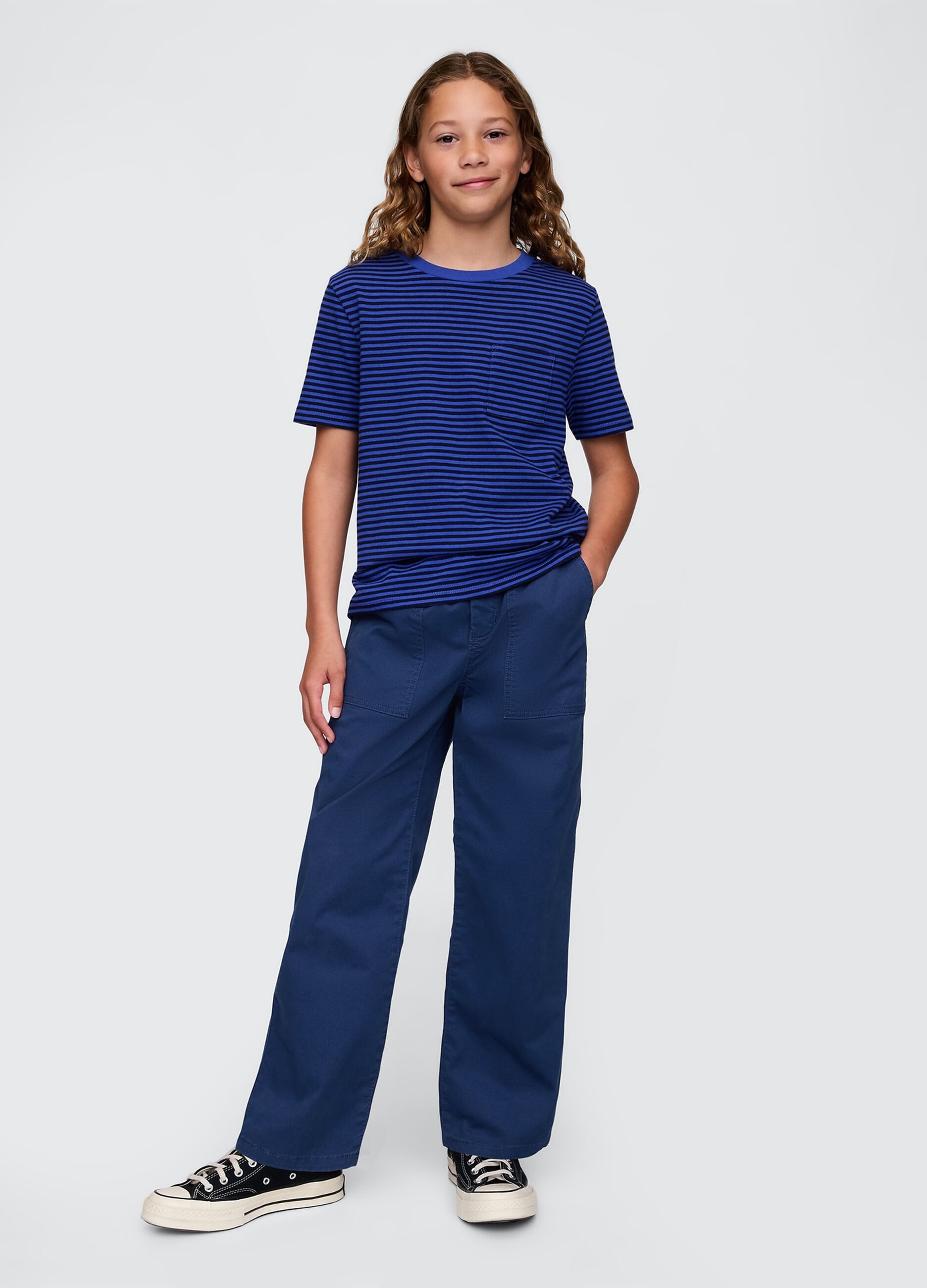 Pantaloni lunghi blu per bambini