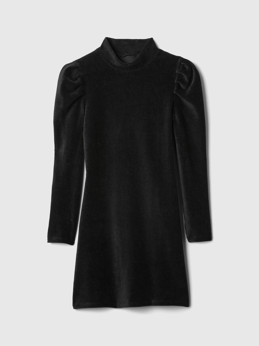 Vestito in corduroy con maniche a palloncino Bambina_2