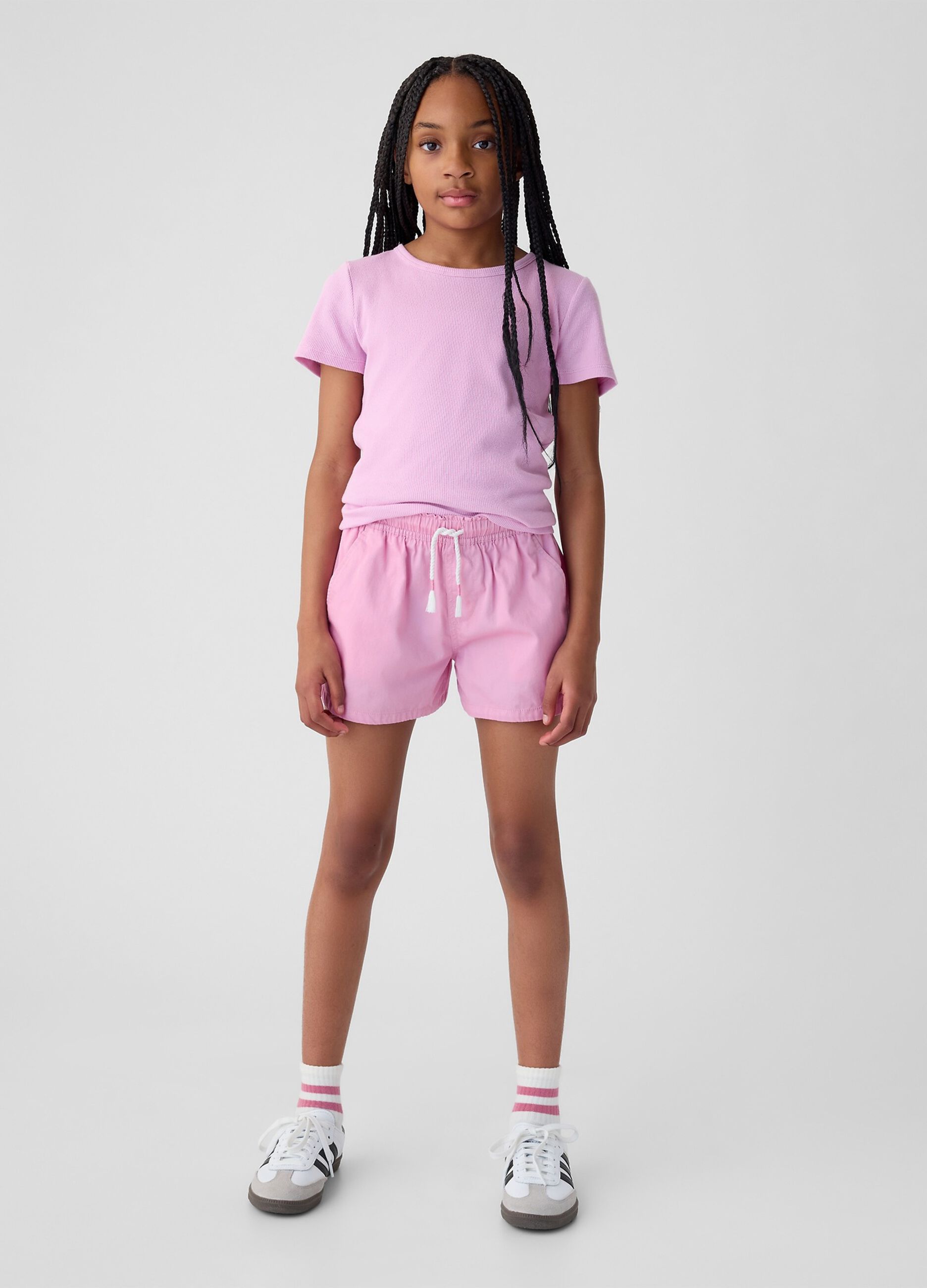 Top e pantaloncini bambina top