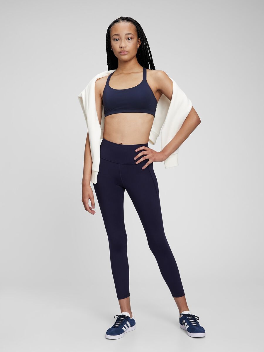 Stretch leggings with high waist Woman_0