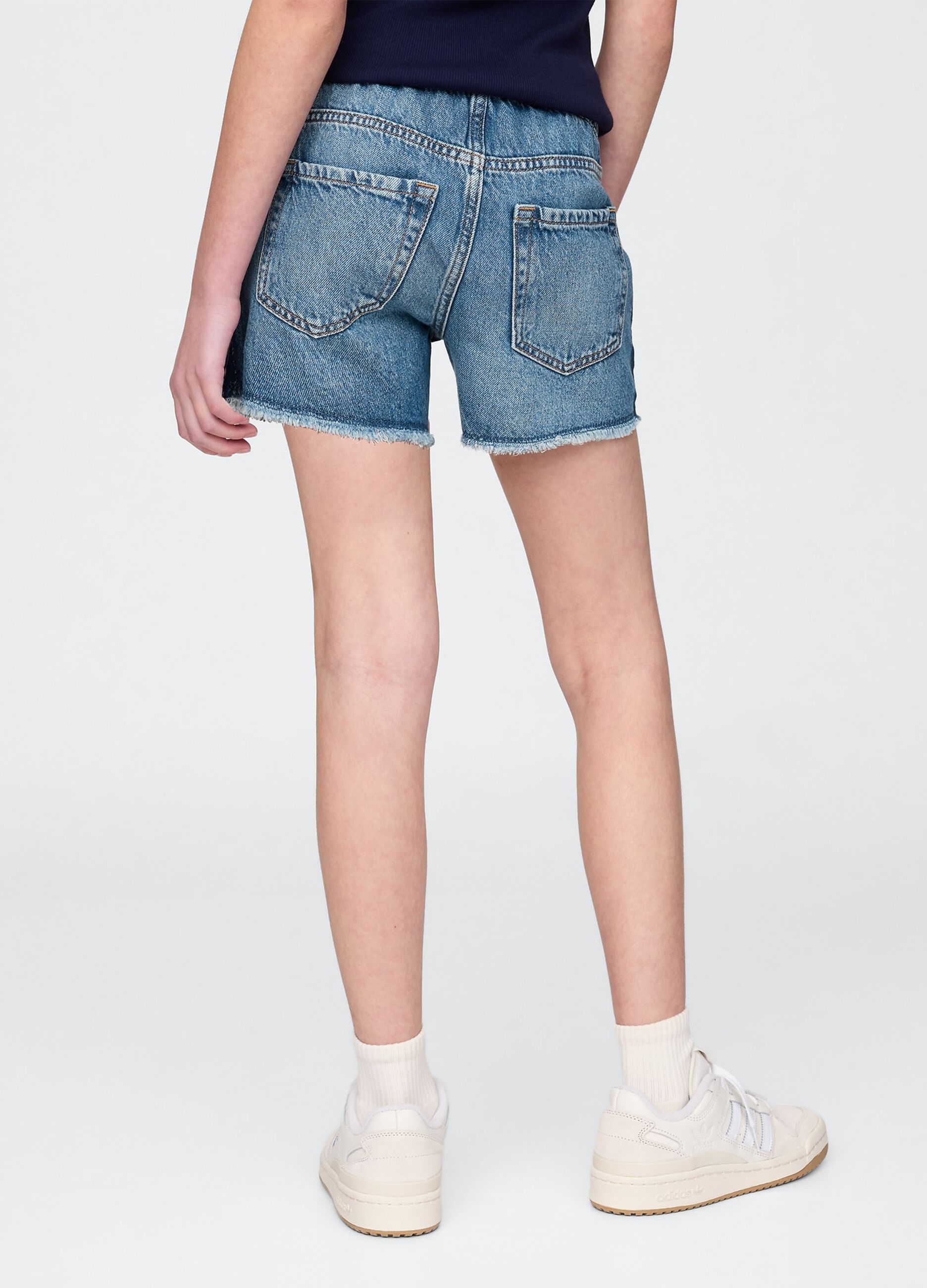 Shorts in denim da bambina_2