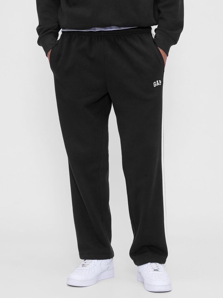 Black jogger trousers Man_1