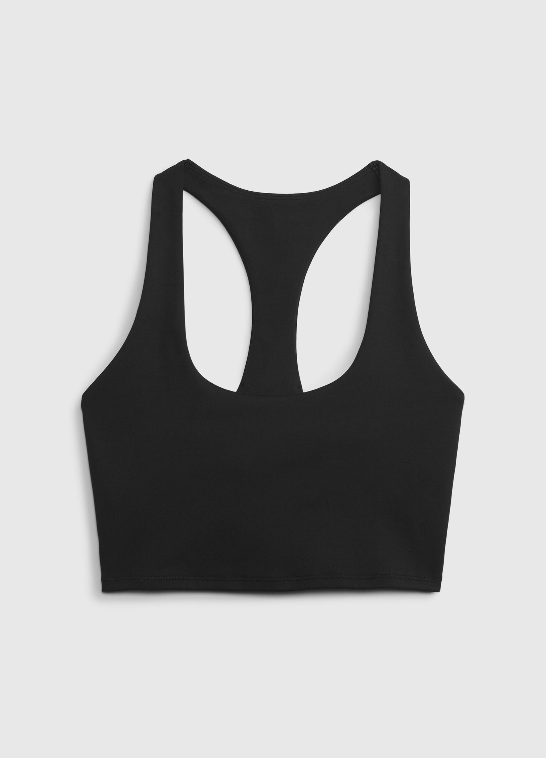 Solid colour sports tank top_2
