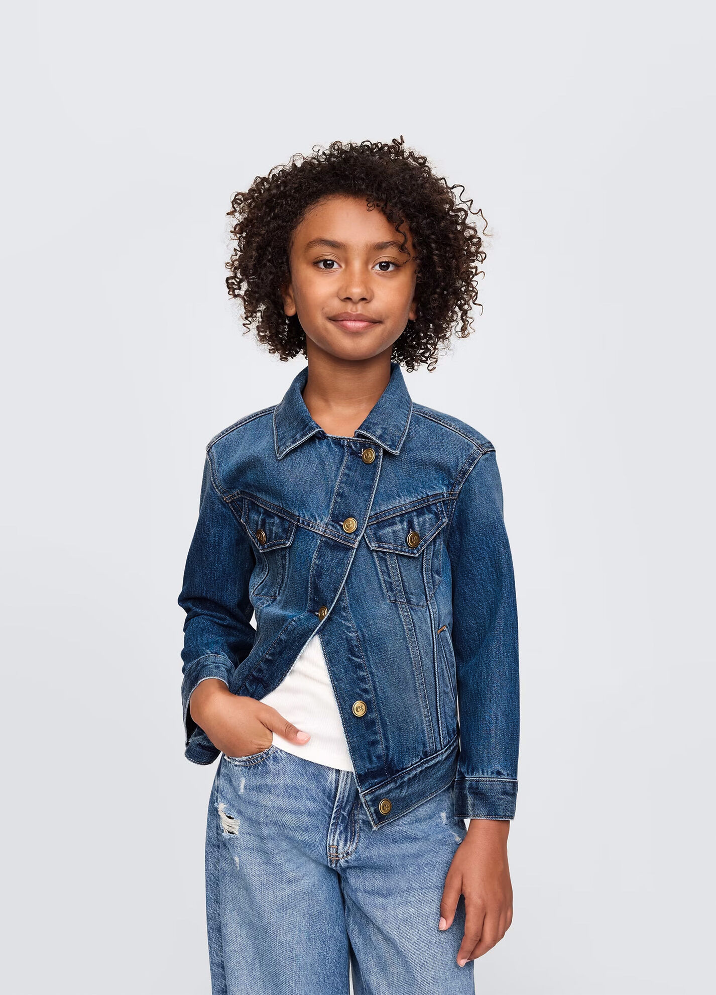 GAP x CULT GAIA Giacca in denim asimmetrica